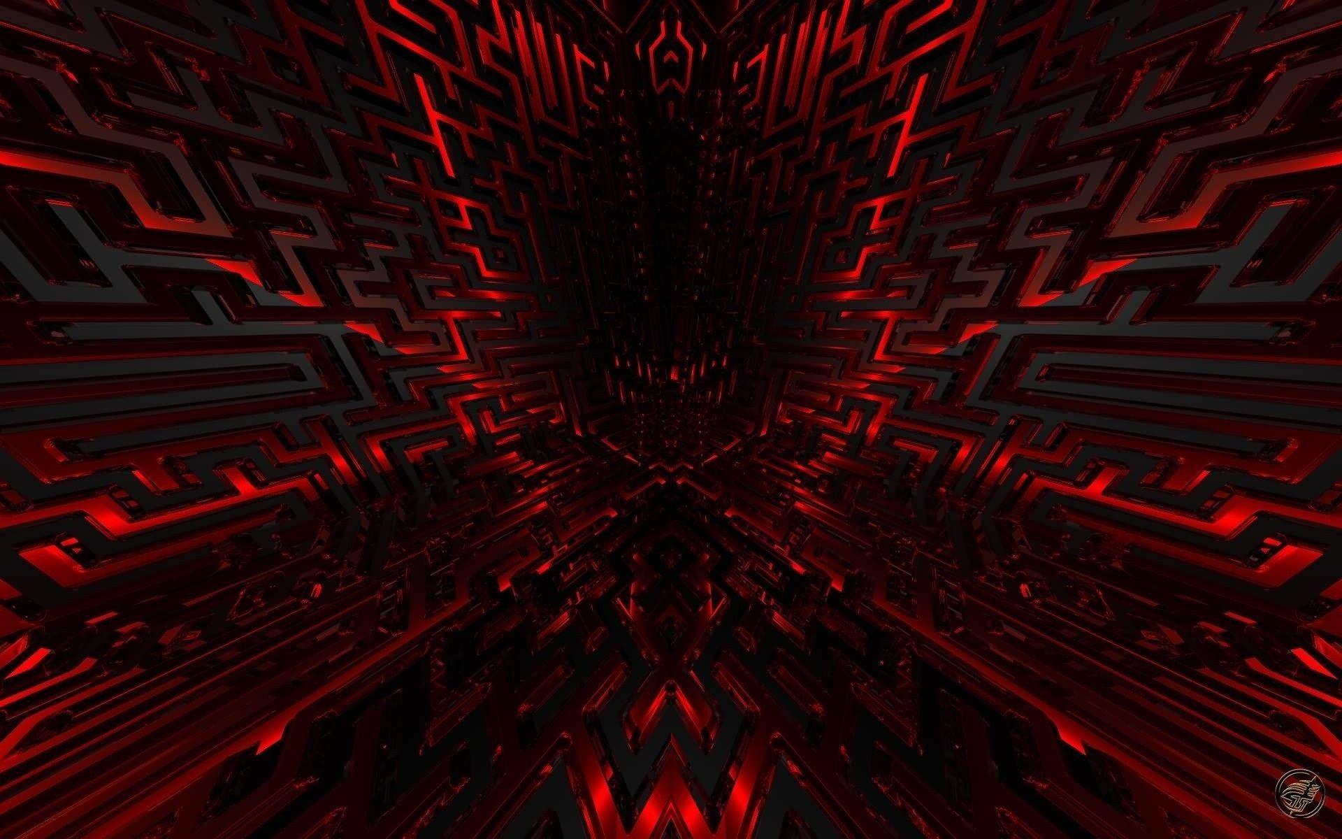 red and black desktop wallpaper