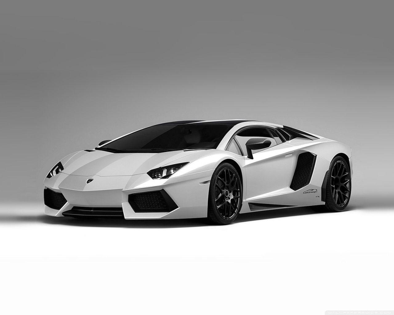 Lamborghini Aventador White ❤ 4K HD Desktop Wallpaper for 4K Ultra
