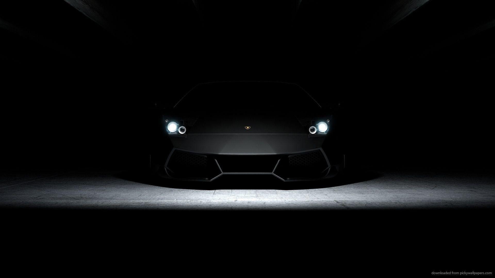 Black Lamborghini Wallpaper
