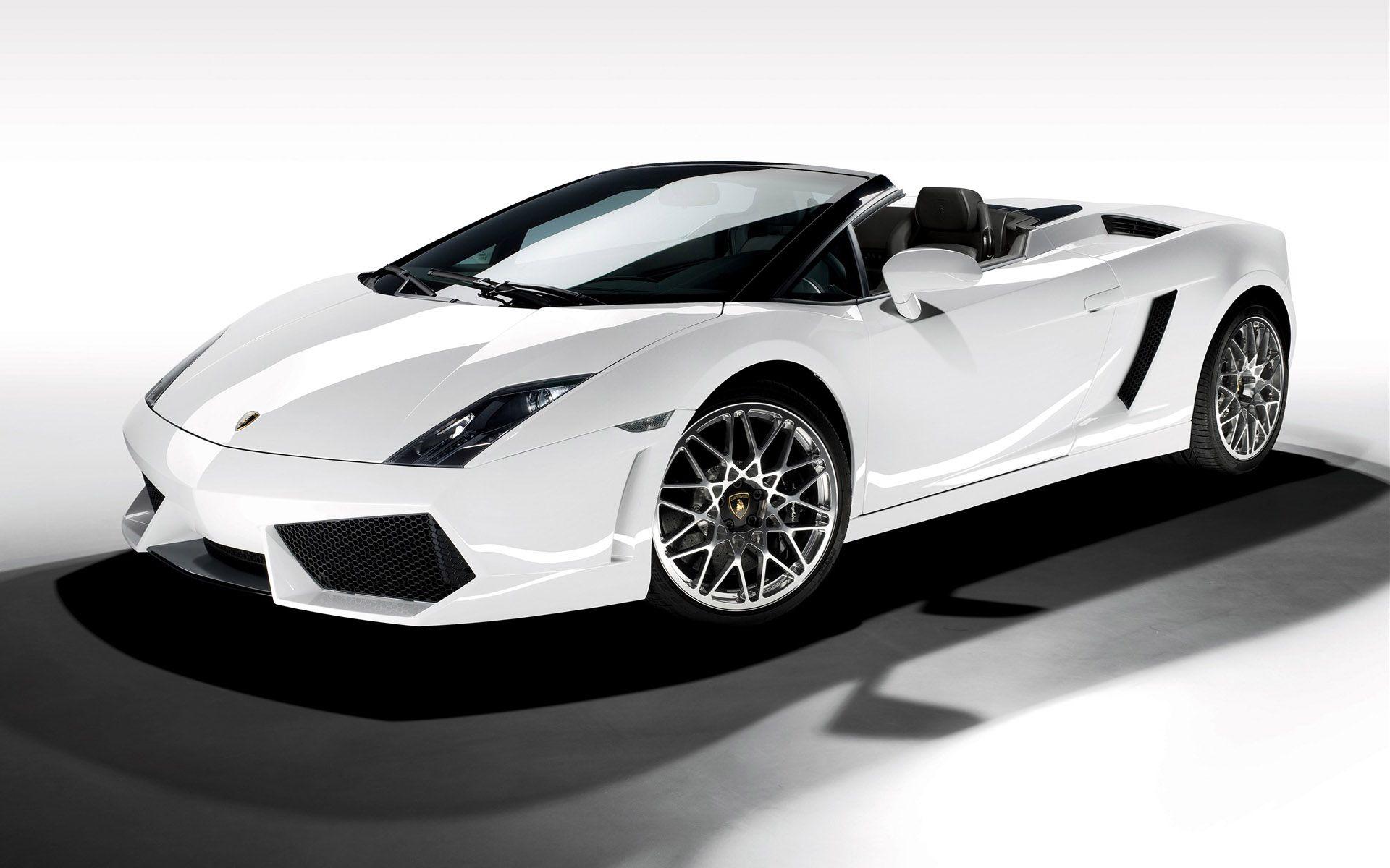 White Lamborghini Wallpaper HD Download