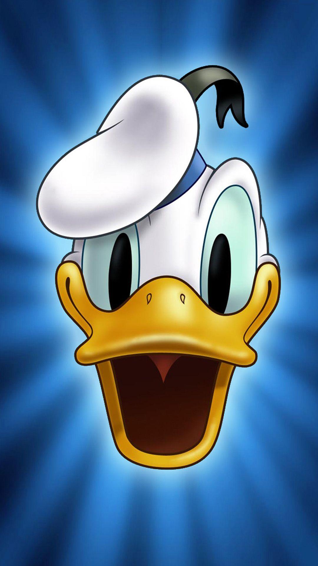 iphone 6 Donald Duck cartoon HD photo free for child. iPhone