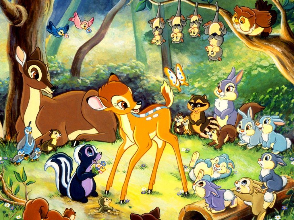 Bambi Cartoon Full HD Image Wallpapers for iPad mini 3