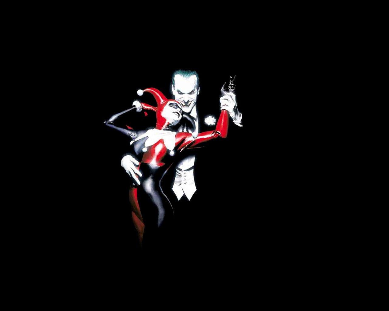 The Joker And Harley Quinn Wallpaper