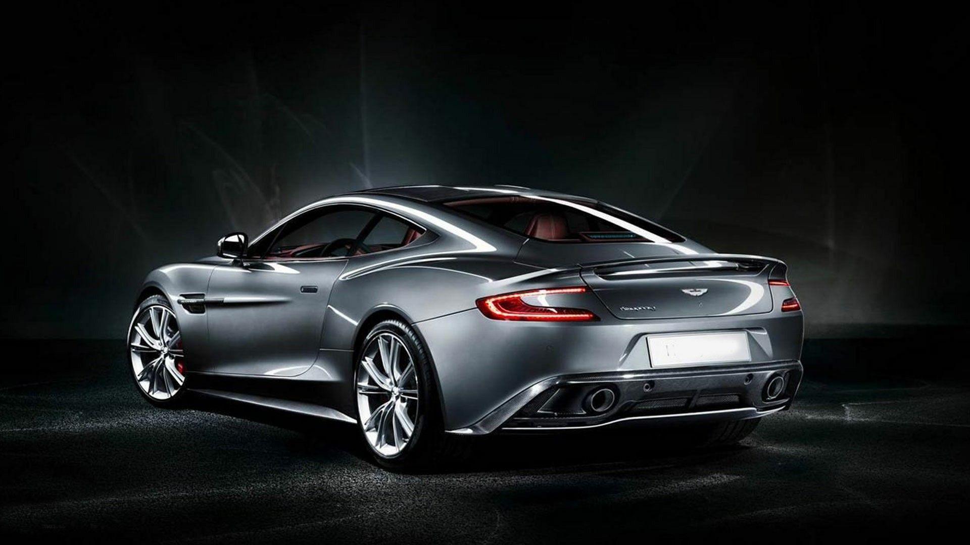 Free HD Black Aston Martin Vanquish Wallpaper Download