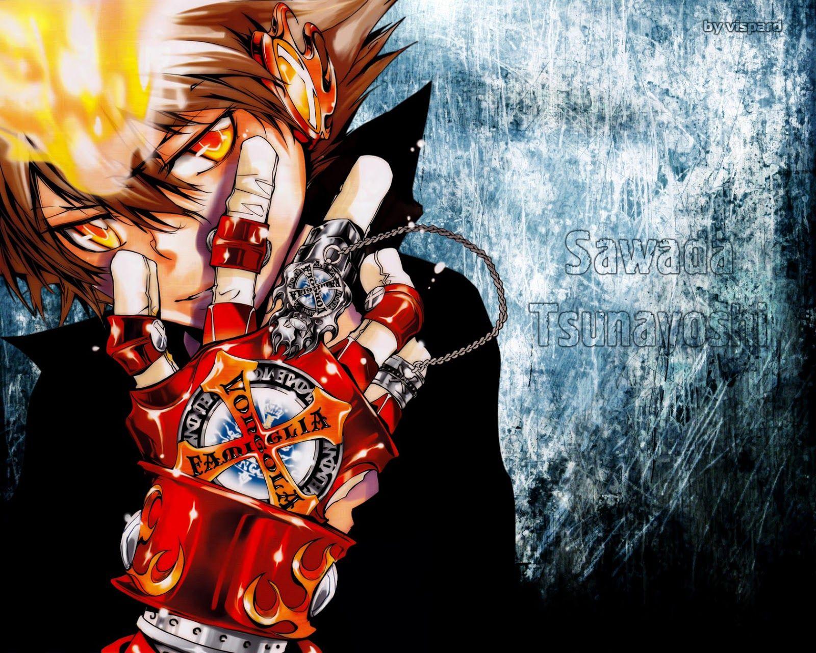 Tsuna Sawada X Glove 1081 HD Wallpaper