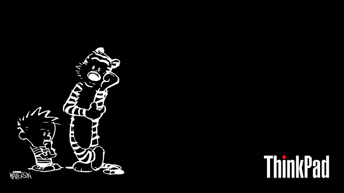 I Made A C&H Themed ThinkPad Wallpaper For My New X230 To