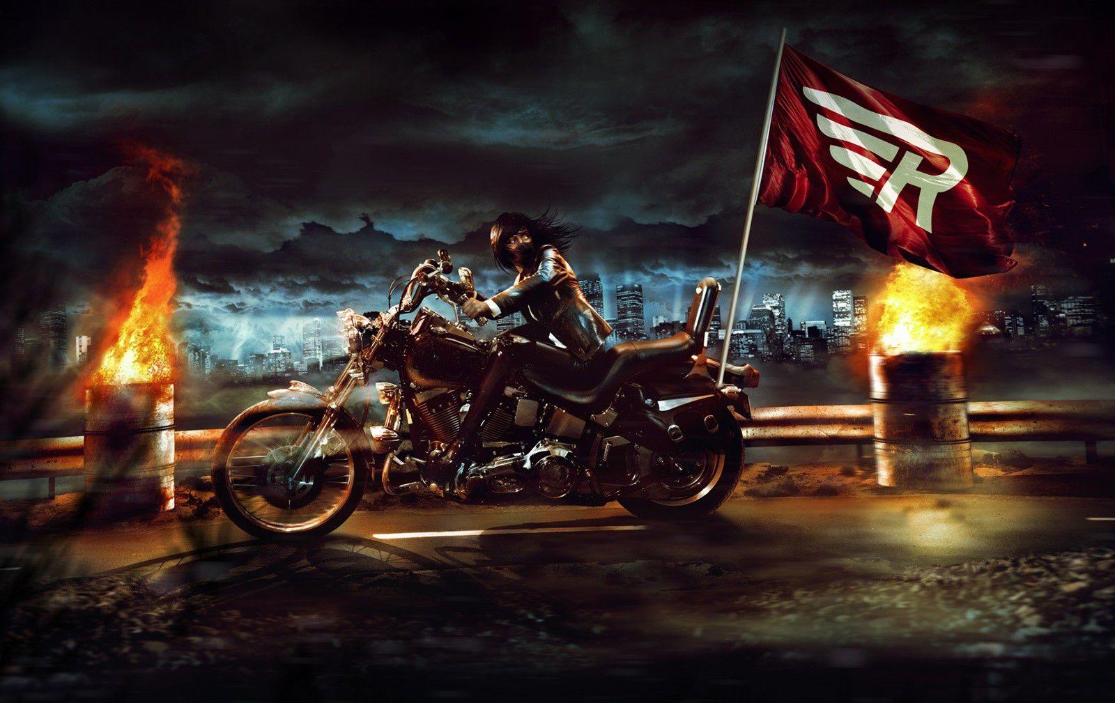 Motorcycle Art Wallpapers - Wallpaper Cave