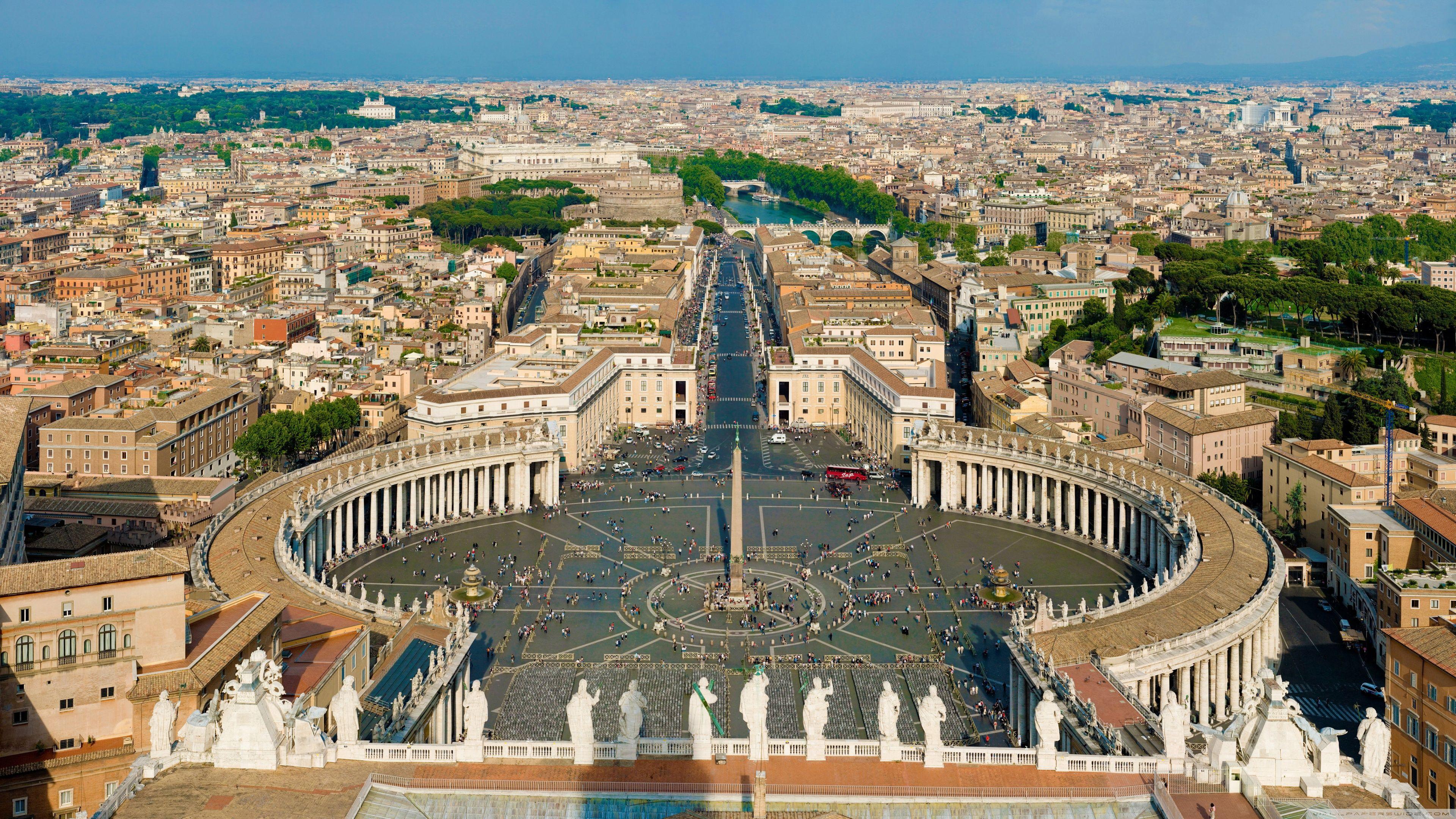 St Peter's Square Rome ❤ 4K HD Desktop Wallpaper for 4K Ultra HD TV
