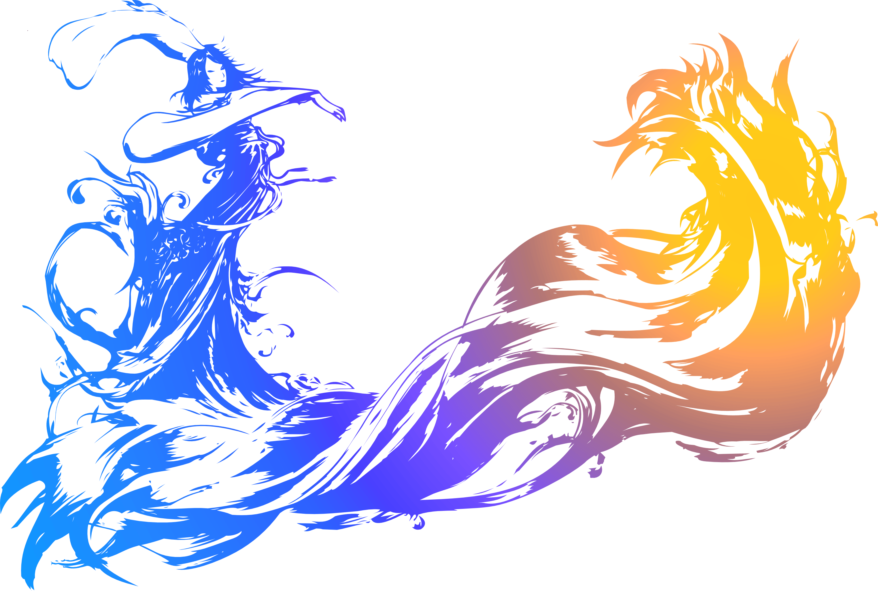 Final Fantasy X Logo Art HD Wallpaper