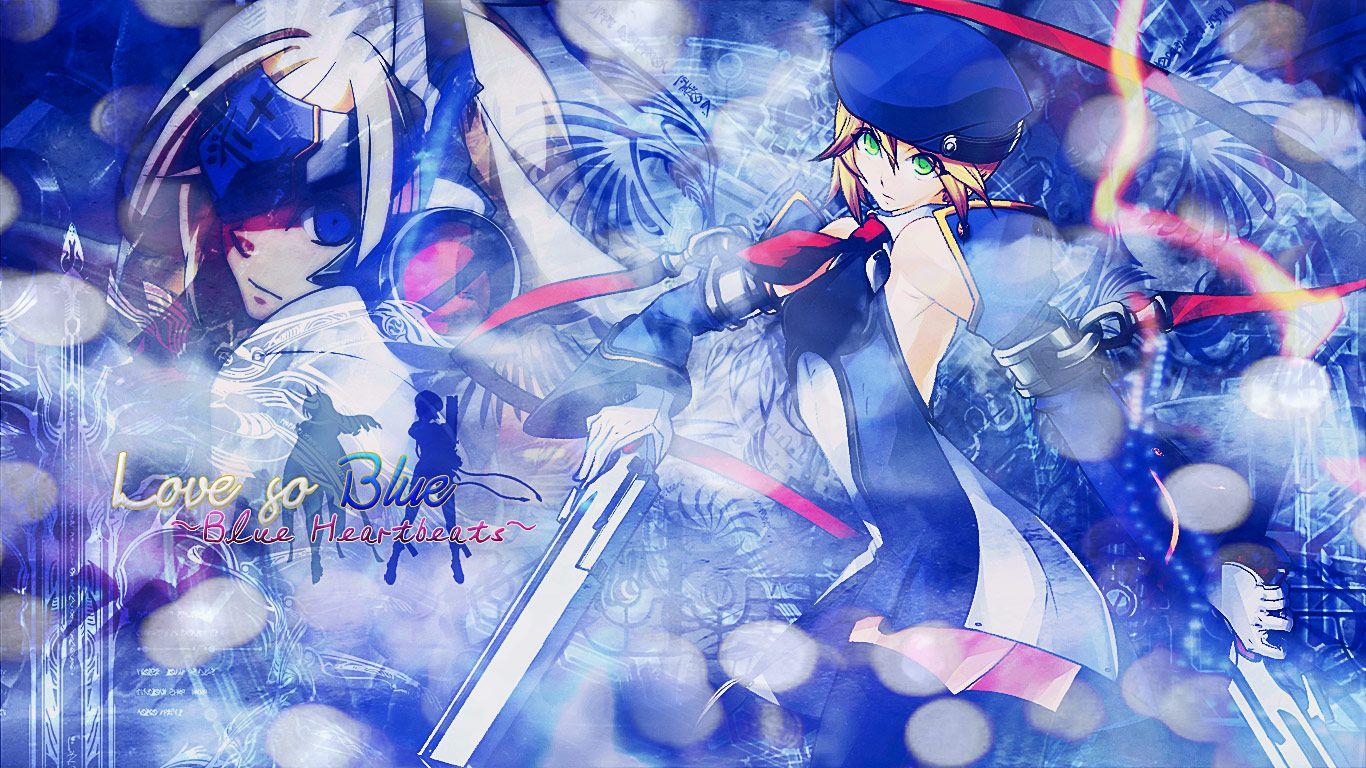 BlazBlue so Blue wallpaper