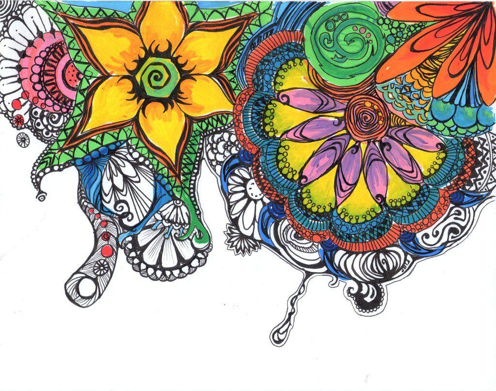 Summer Zentangle By La Rine