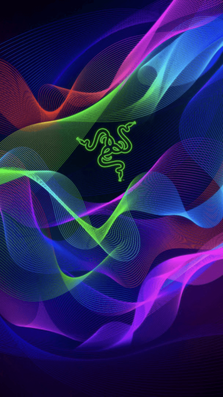 Wallpapers Razer Phone 2, abstract, colorful, HD, OS 20751