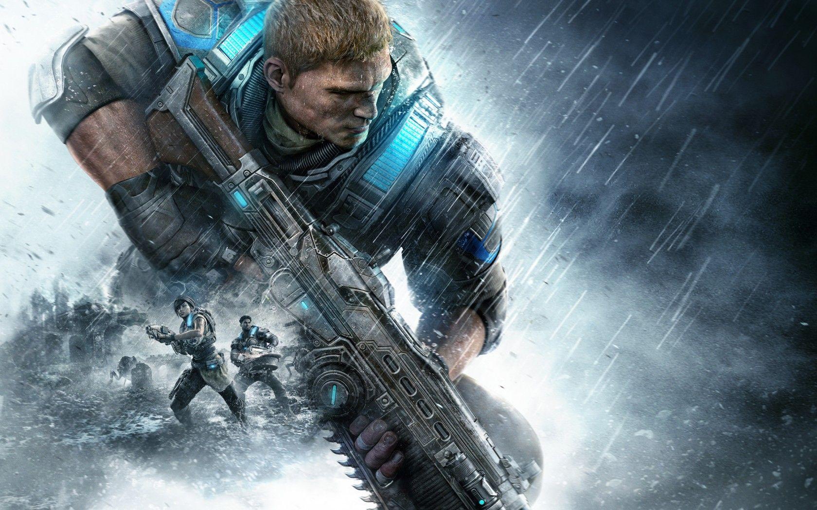 Wallpaper Gears of War Xbox One, HD, Games