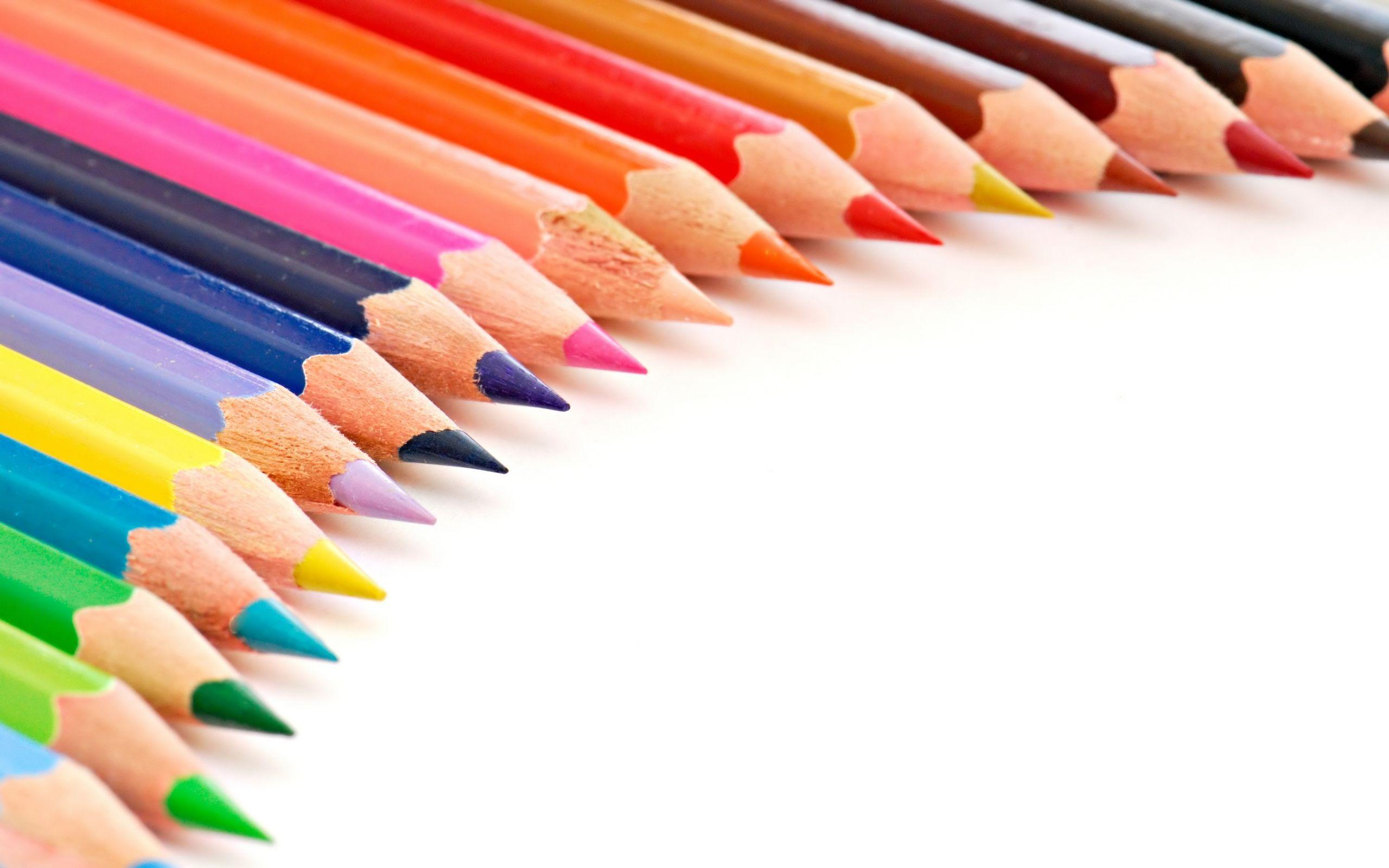 Colored pencils Wallpaper. Colorful. Colored
