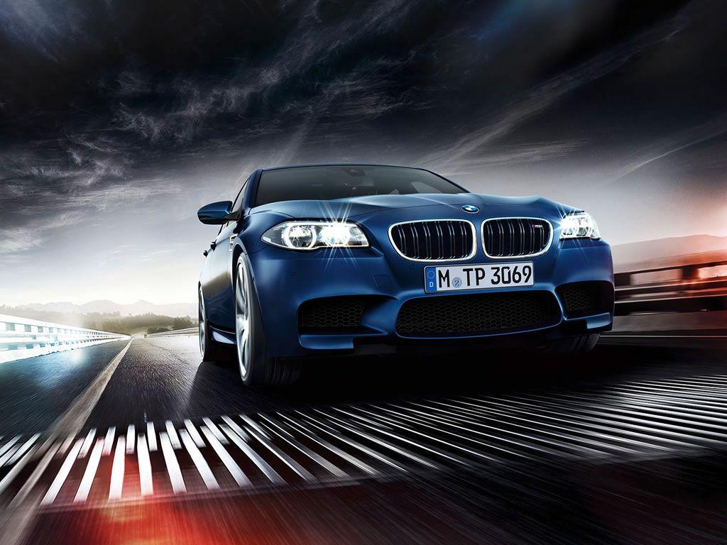 BMW M5 Sedan Wallpaper x Monte Carlo Blue Metallic