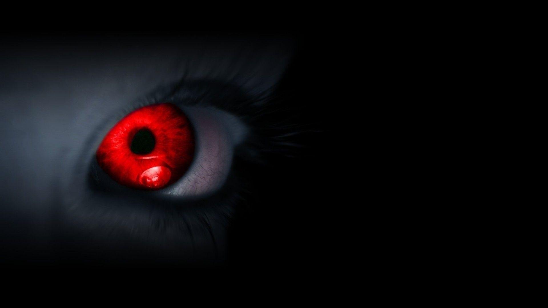 ScreenHeaven: Eyes red evil vampire desktop and mobile background