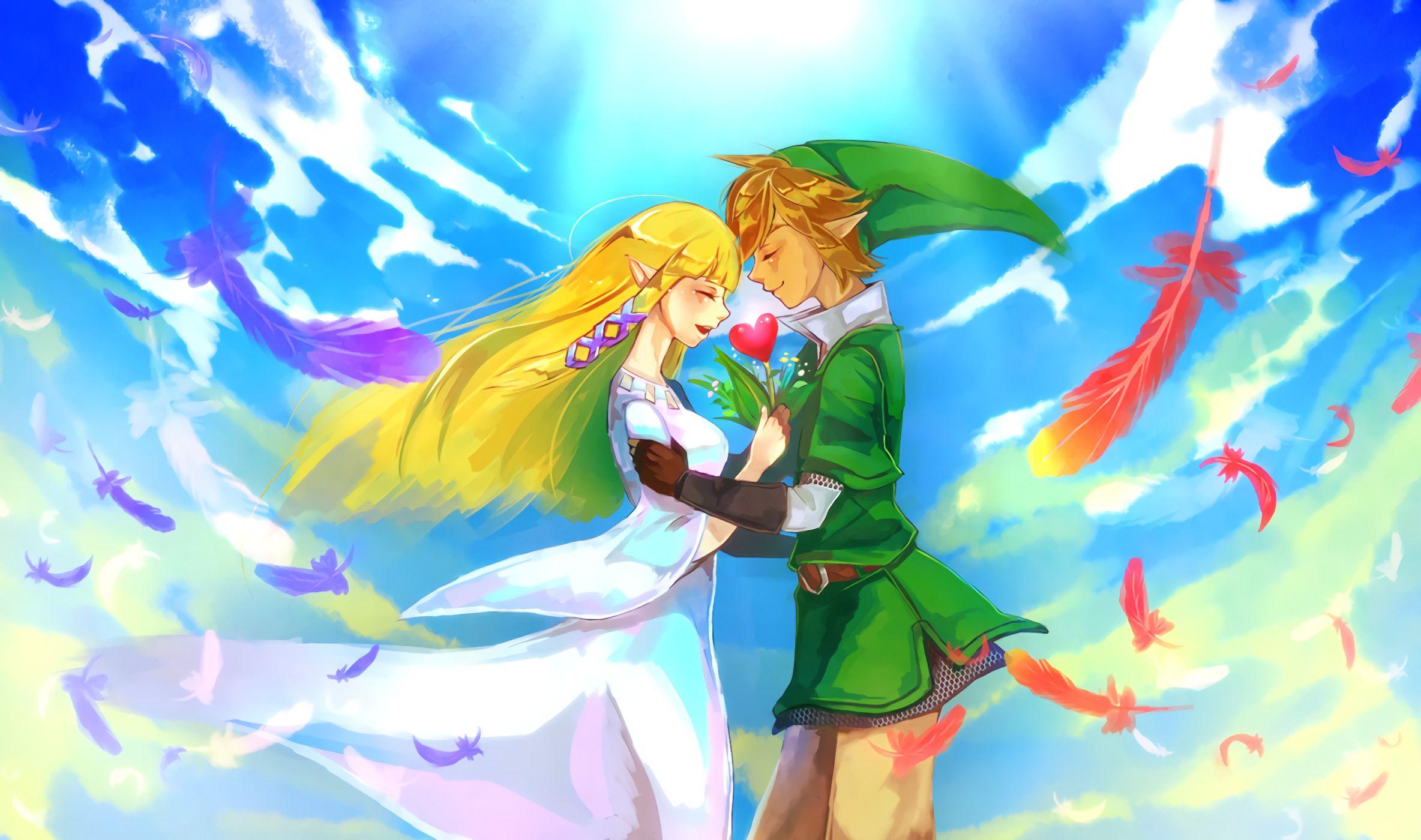 Wallpaper Link, The Legend of Zelda, Skyward Sword, Anime