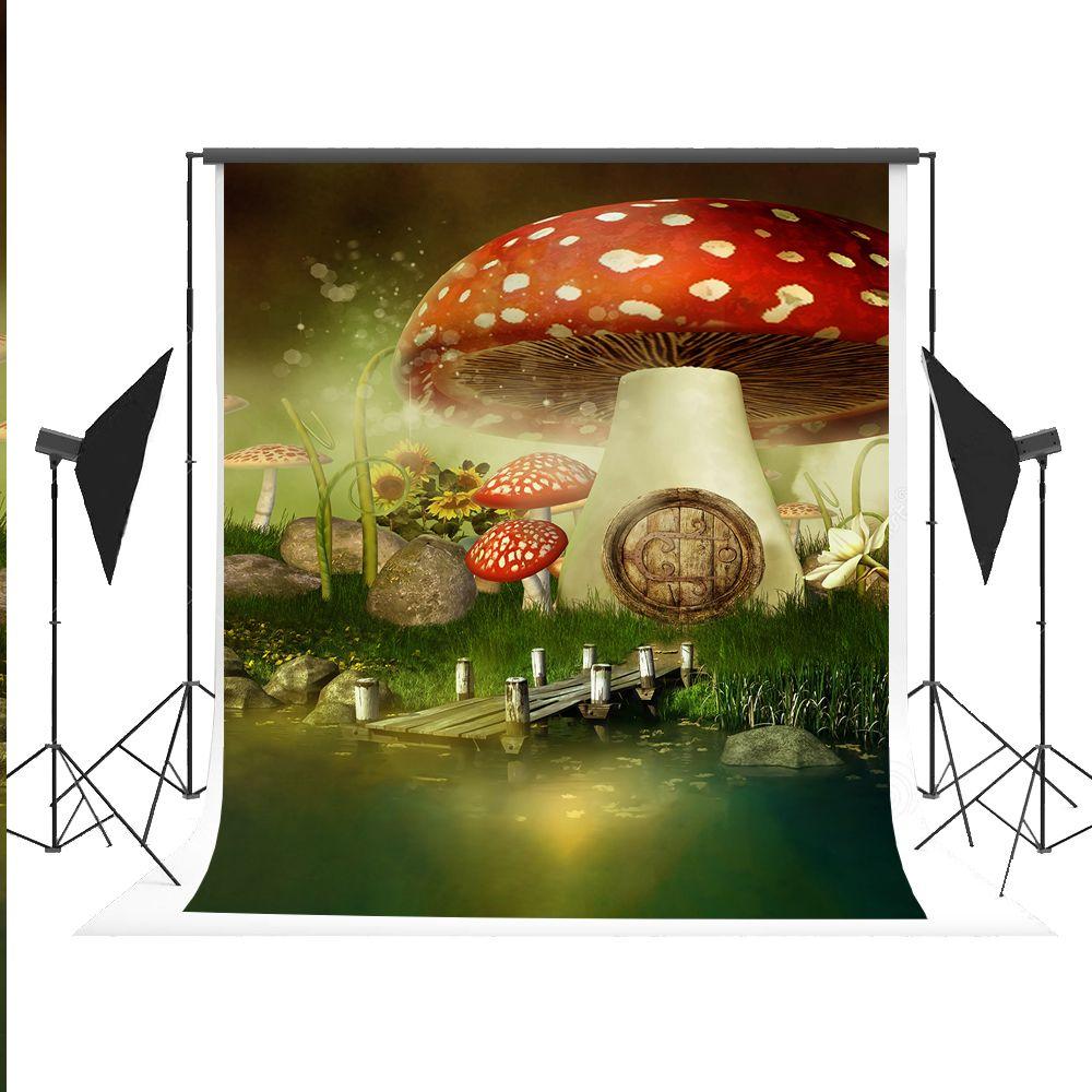 Kate Cartoon Backdrop Fairy Tale Forest Photography Background