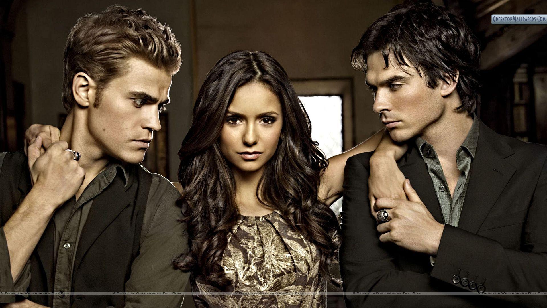 The Vampire Diaries Damon and Stefan HD Wallpaper, Background Image