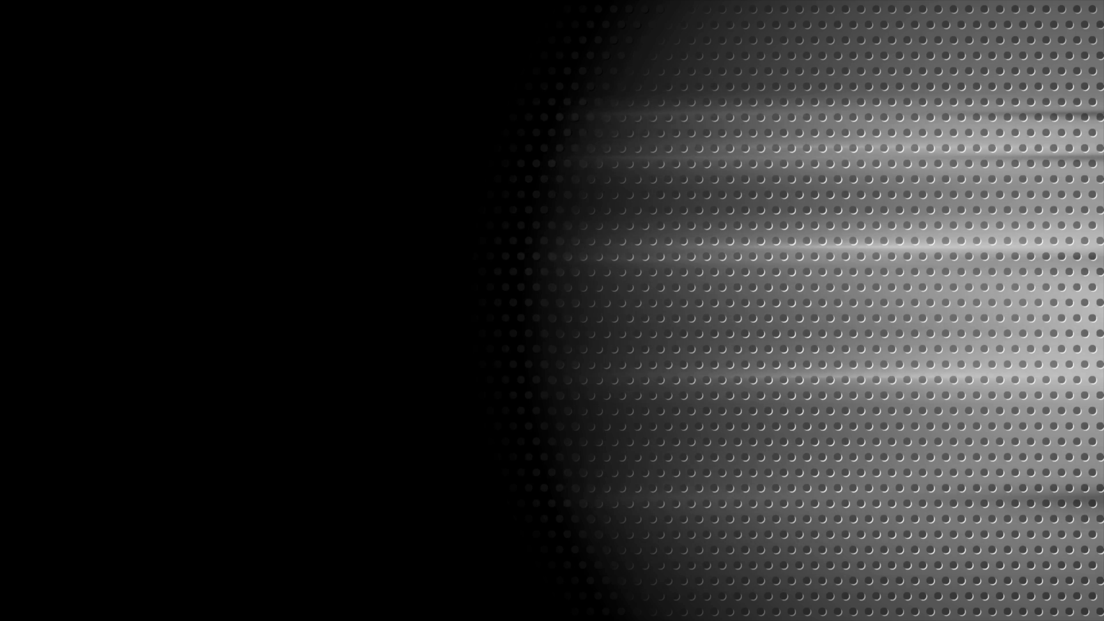Chrome perforated metal texture motion background. Seamless loop