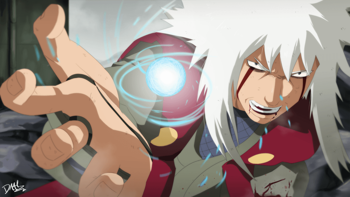 Naruto Shippuden Rasengan Jiraiya Hd Wallpaper