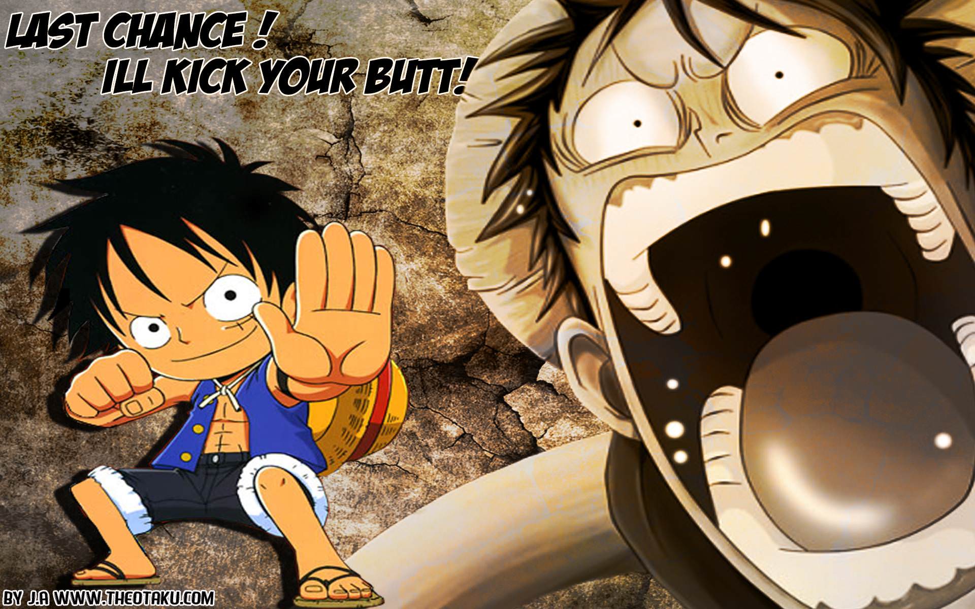 Chibi Luffy Wallpaper Piece Anime Wallpaper