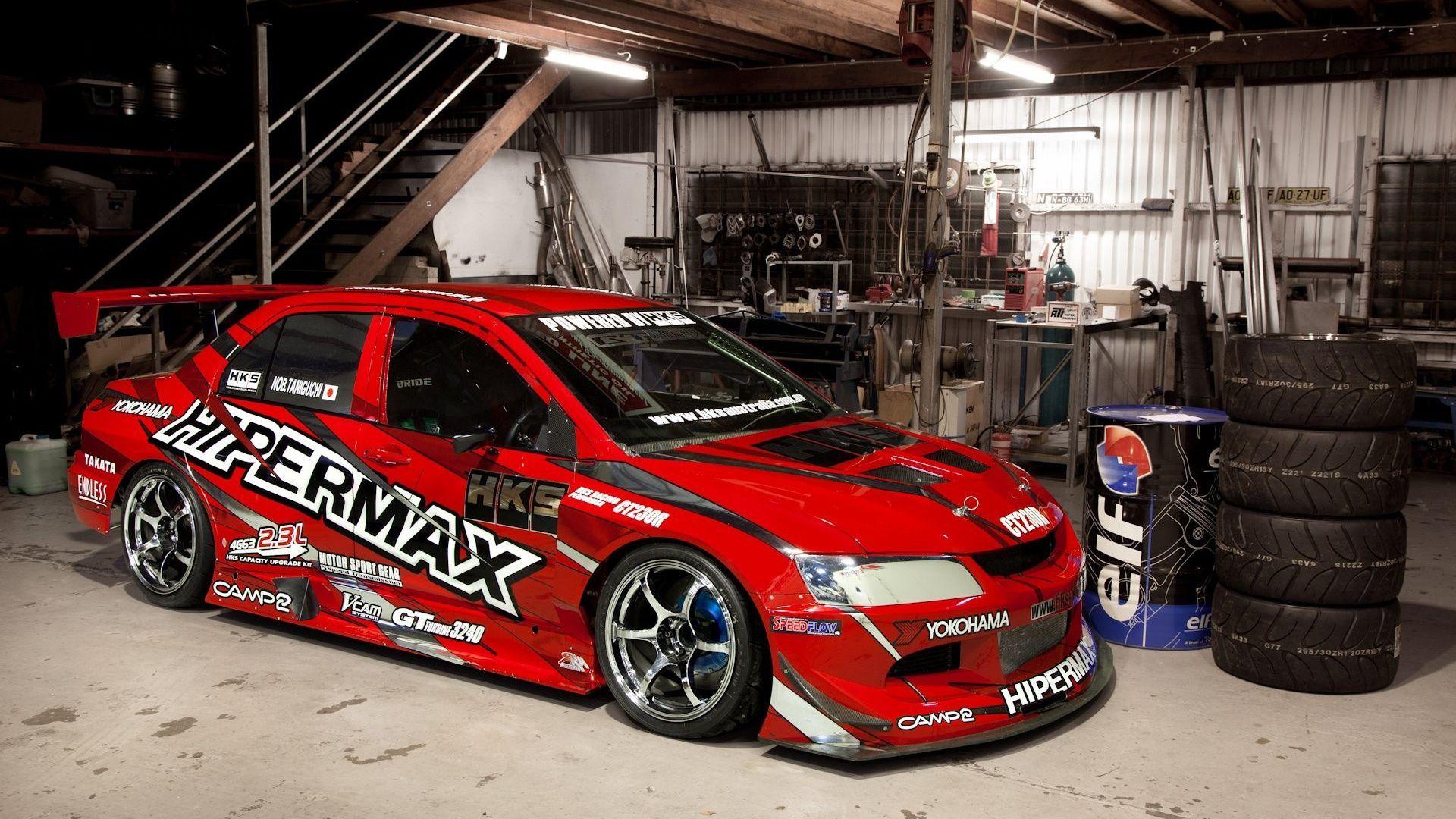 Mitsubishi Lancer EVO IX Wallpaper Widescreen Desktop Background