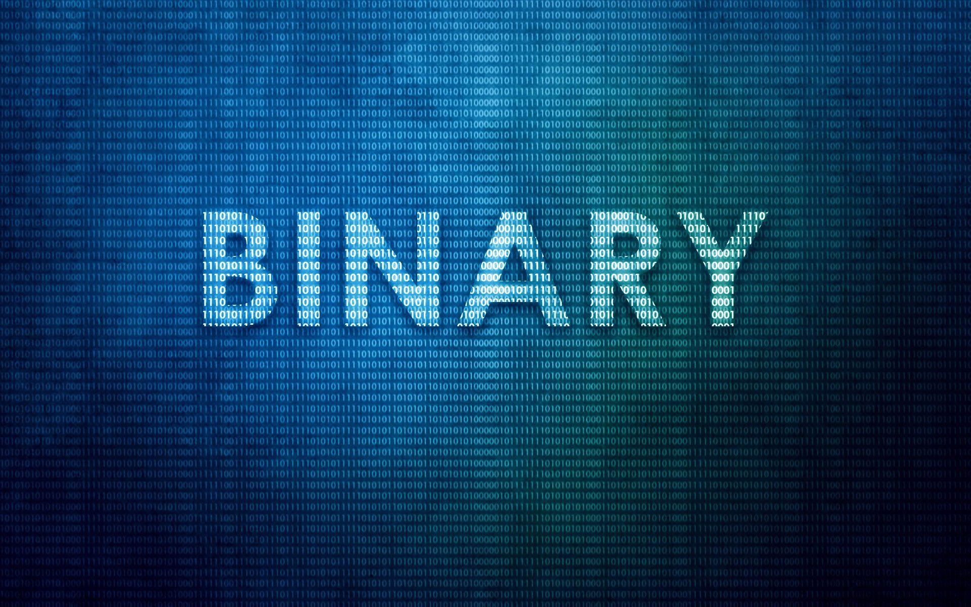 Binary Computer, HD Computer, 4k Wallpaper, Image, Background