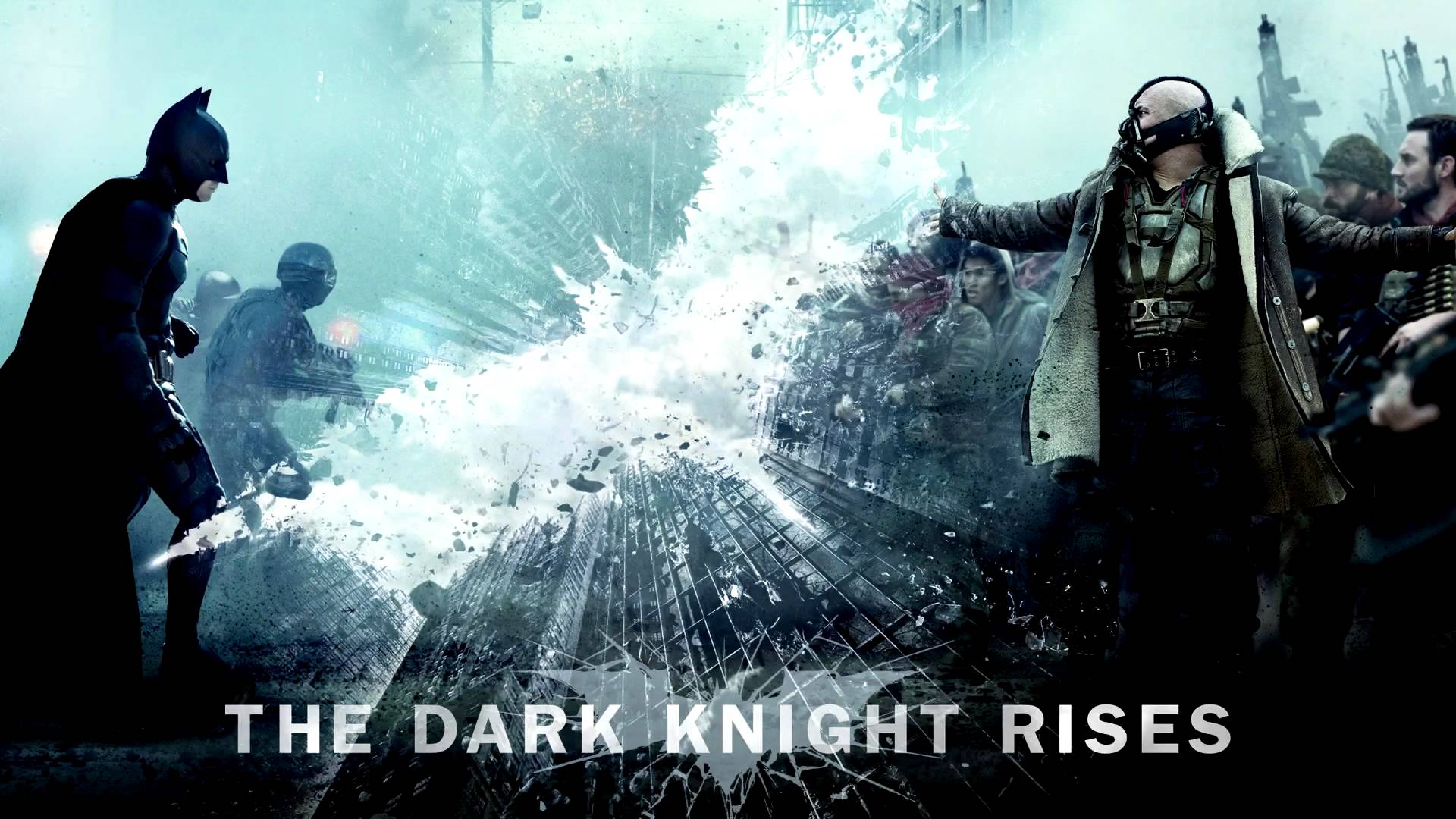 The Dark Knight Rises VS Bane Impression fight 1080p