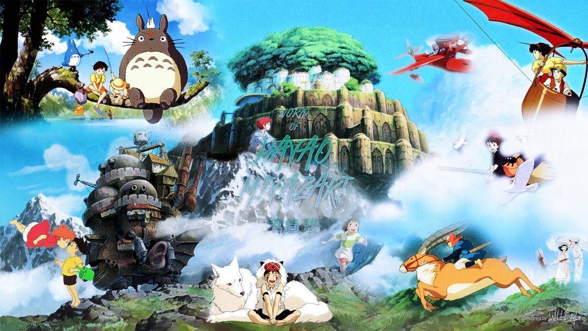 World of Hayao Miyazaki Wallpaper