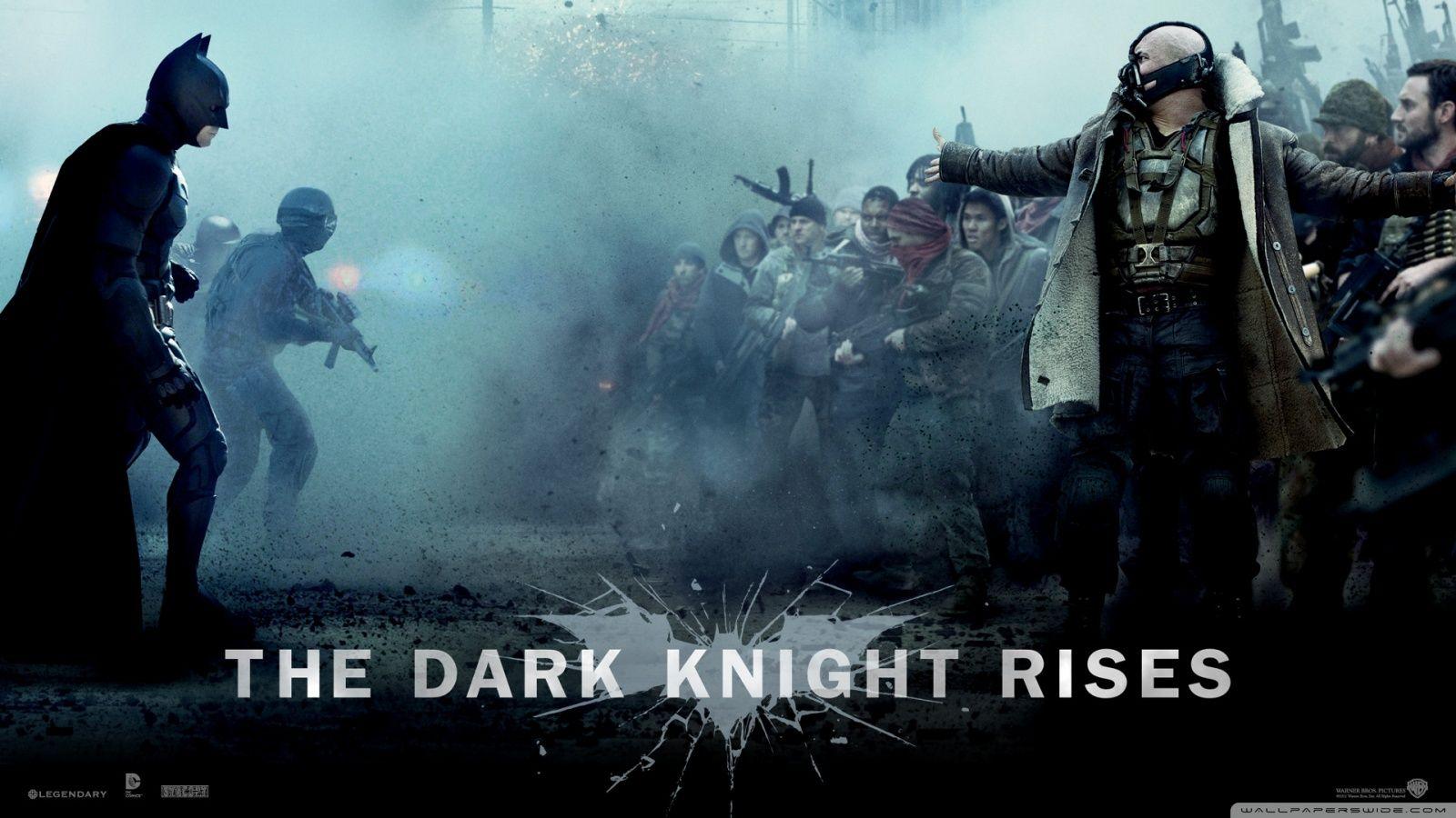 The Dark Knight Rises Bane Vs Batman ❤ 4K HD Desktop Wallpaper
