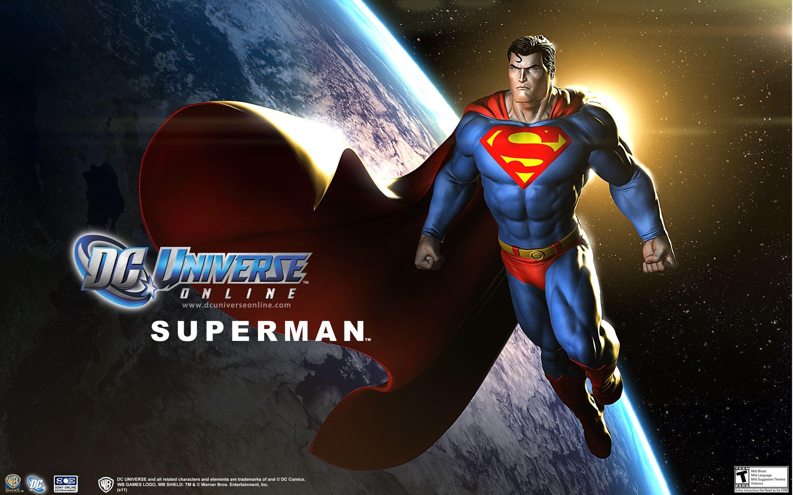DC Universe Online Logo HD Wallpaper, Background Image