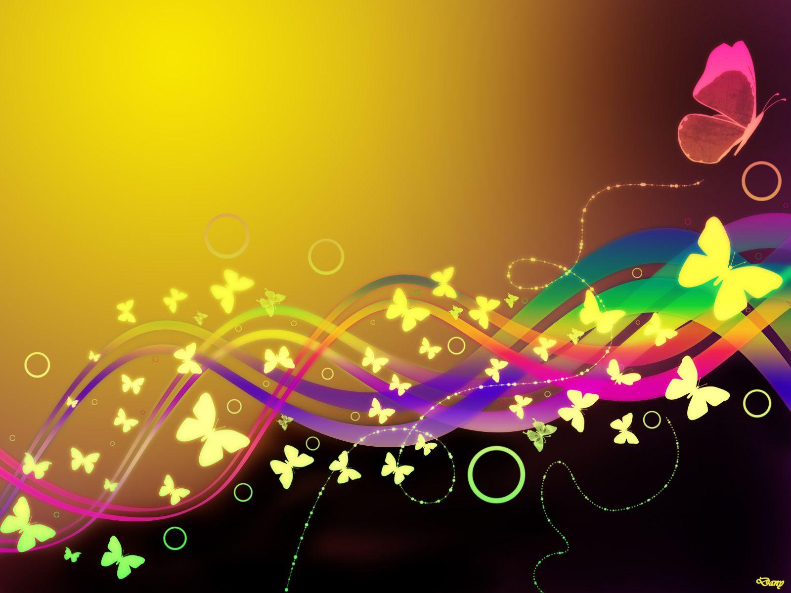 Desktop butterfly wallpaper background