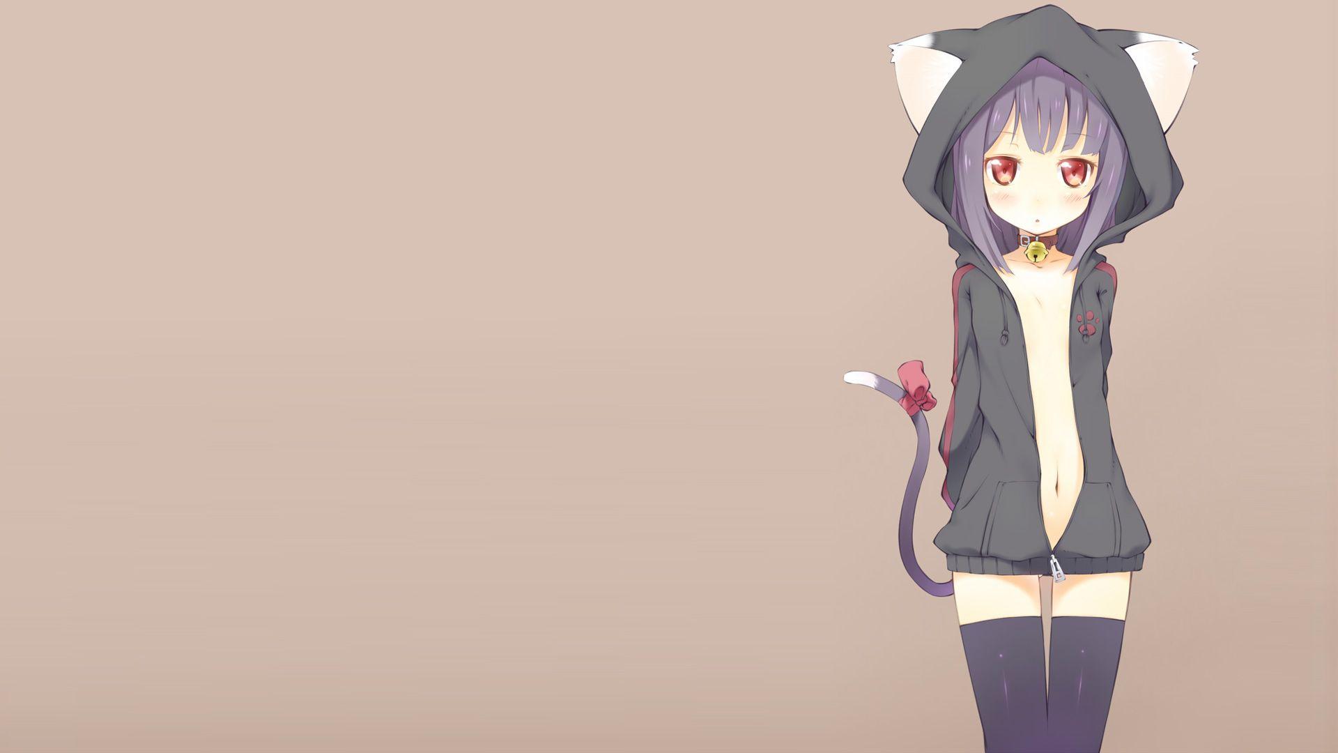 anime neko wallpaper