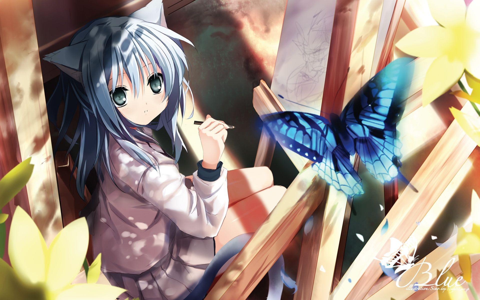 Neko Girls HD Wallpaper and Background Image