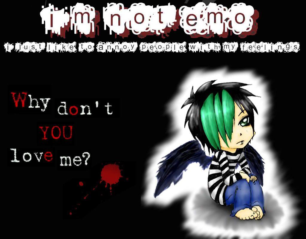 Emo boy wallpaper
