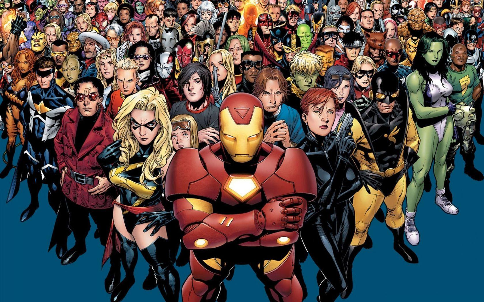 Marvel superheroes wallpaper wallpaper