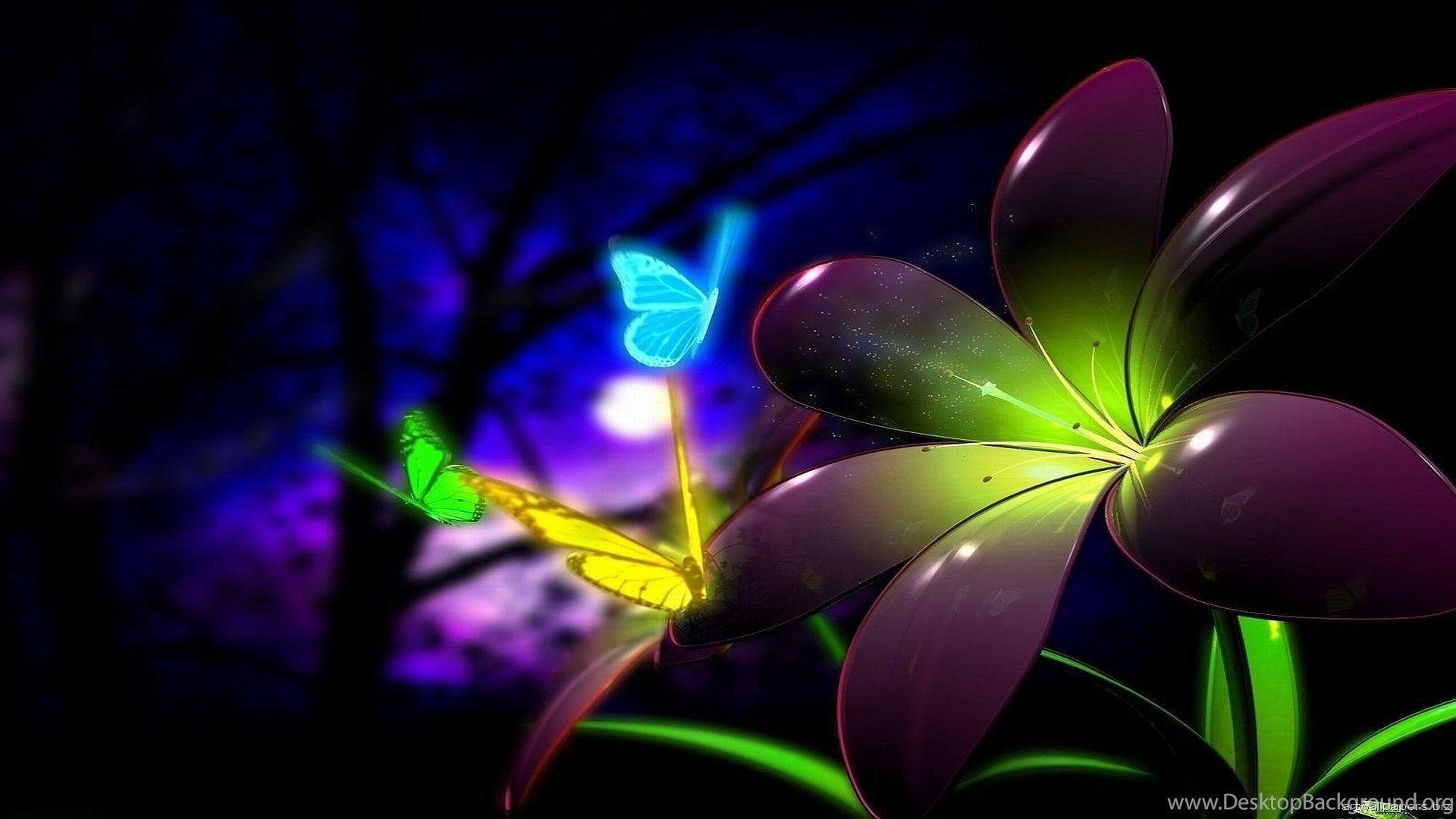 Computer Background Butterflies Nature, Full HD Desktop Wallpaper