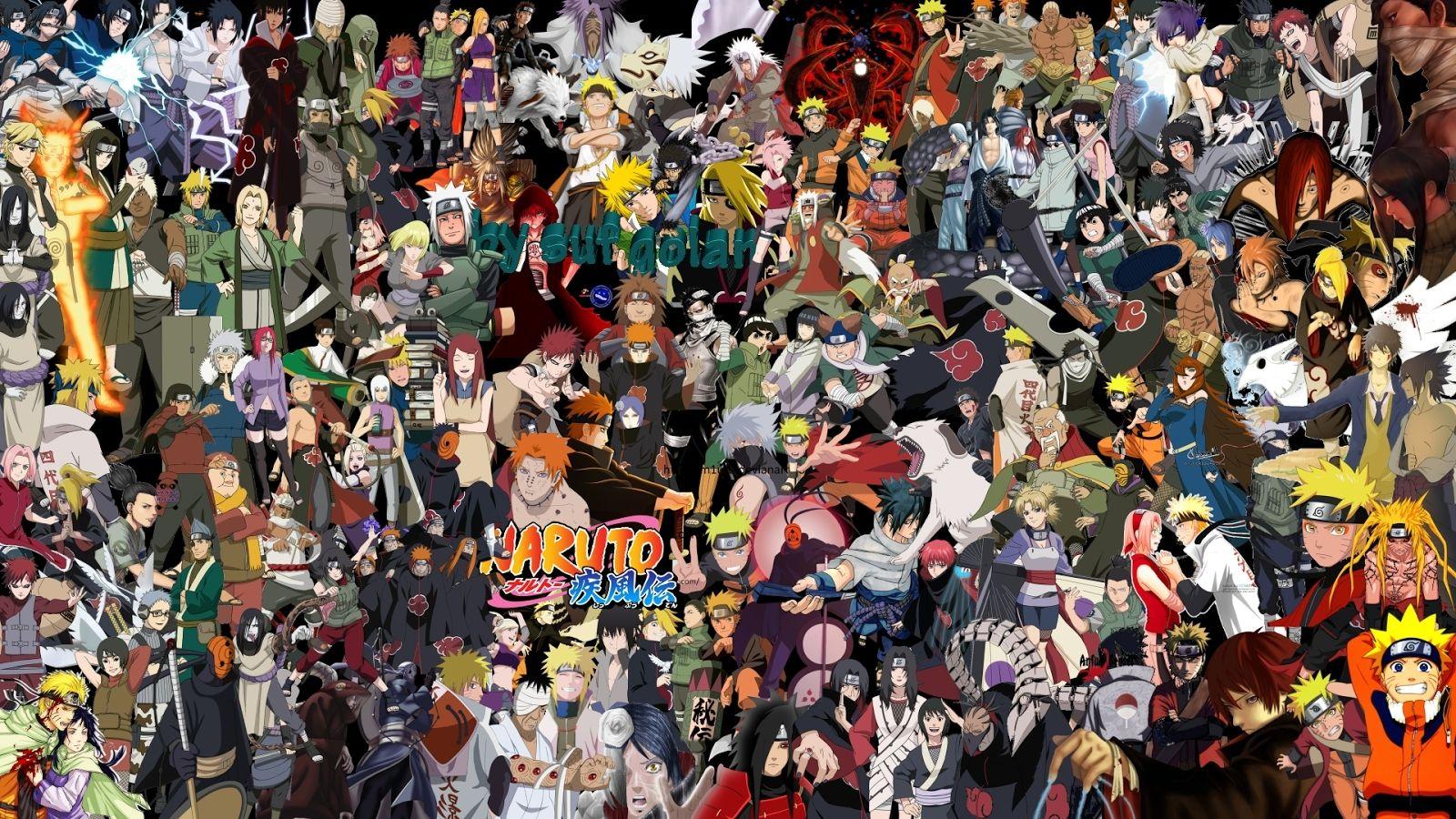 10 Most Popular Naruto All Characters Wallpapers FULL HD 1920×1080