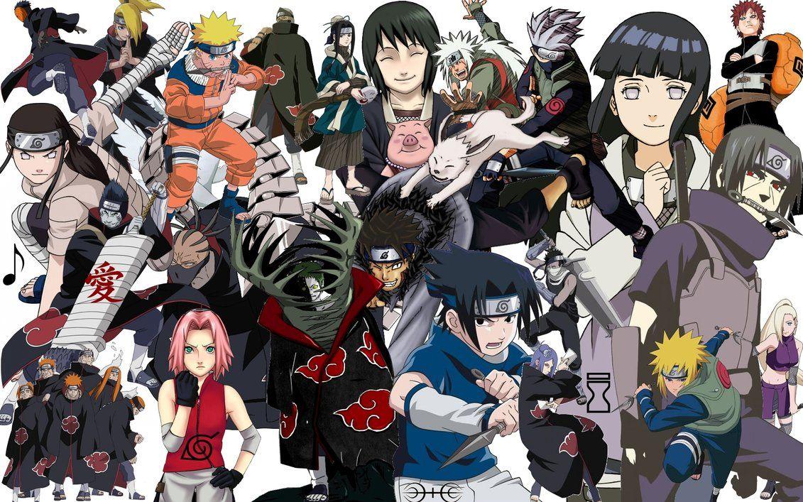 Naruto Characters Wallpapers Hd Pics For PC Collage By
