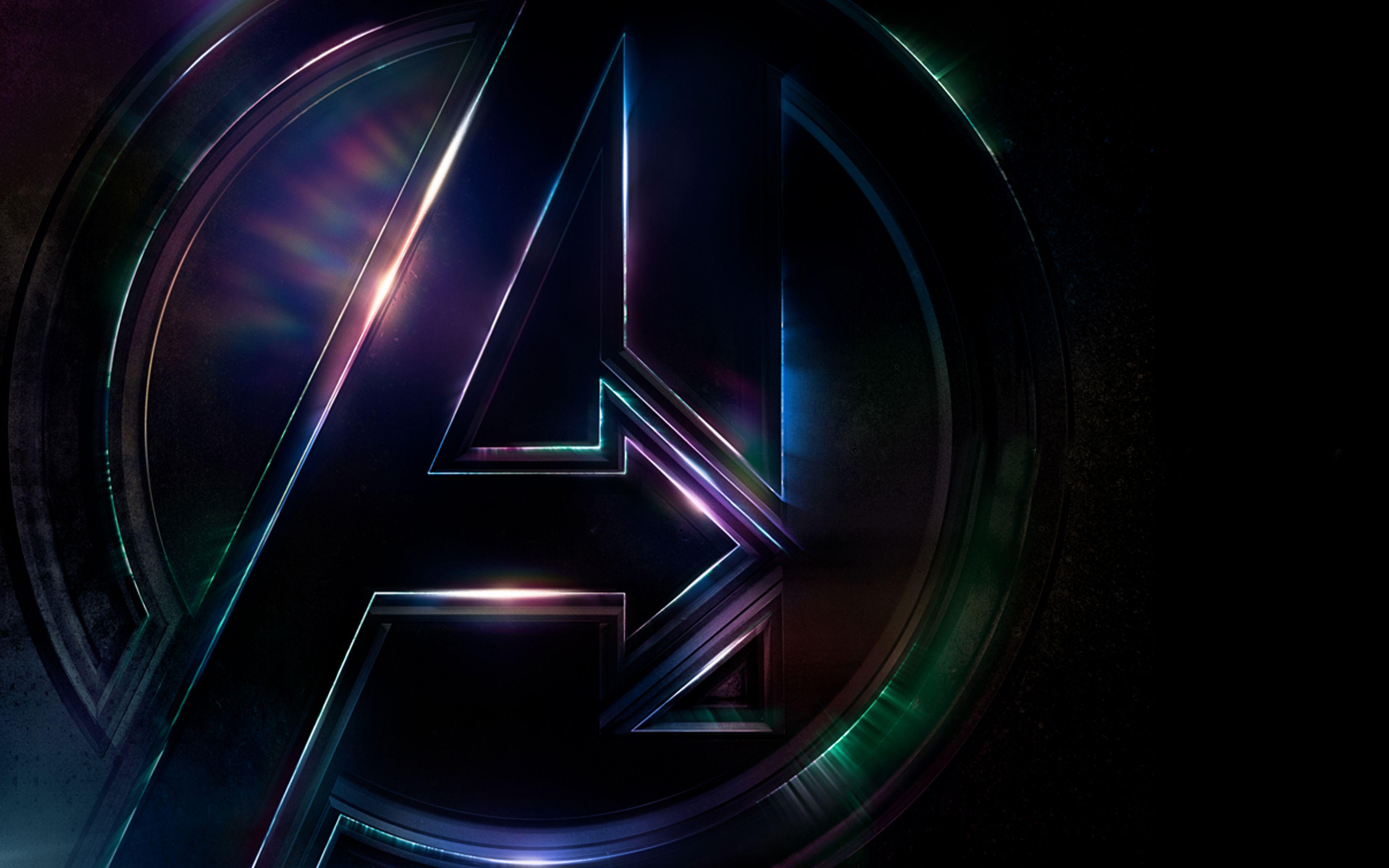 Avengers Infinity War Logo 4K Wallpapers