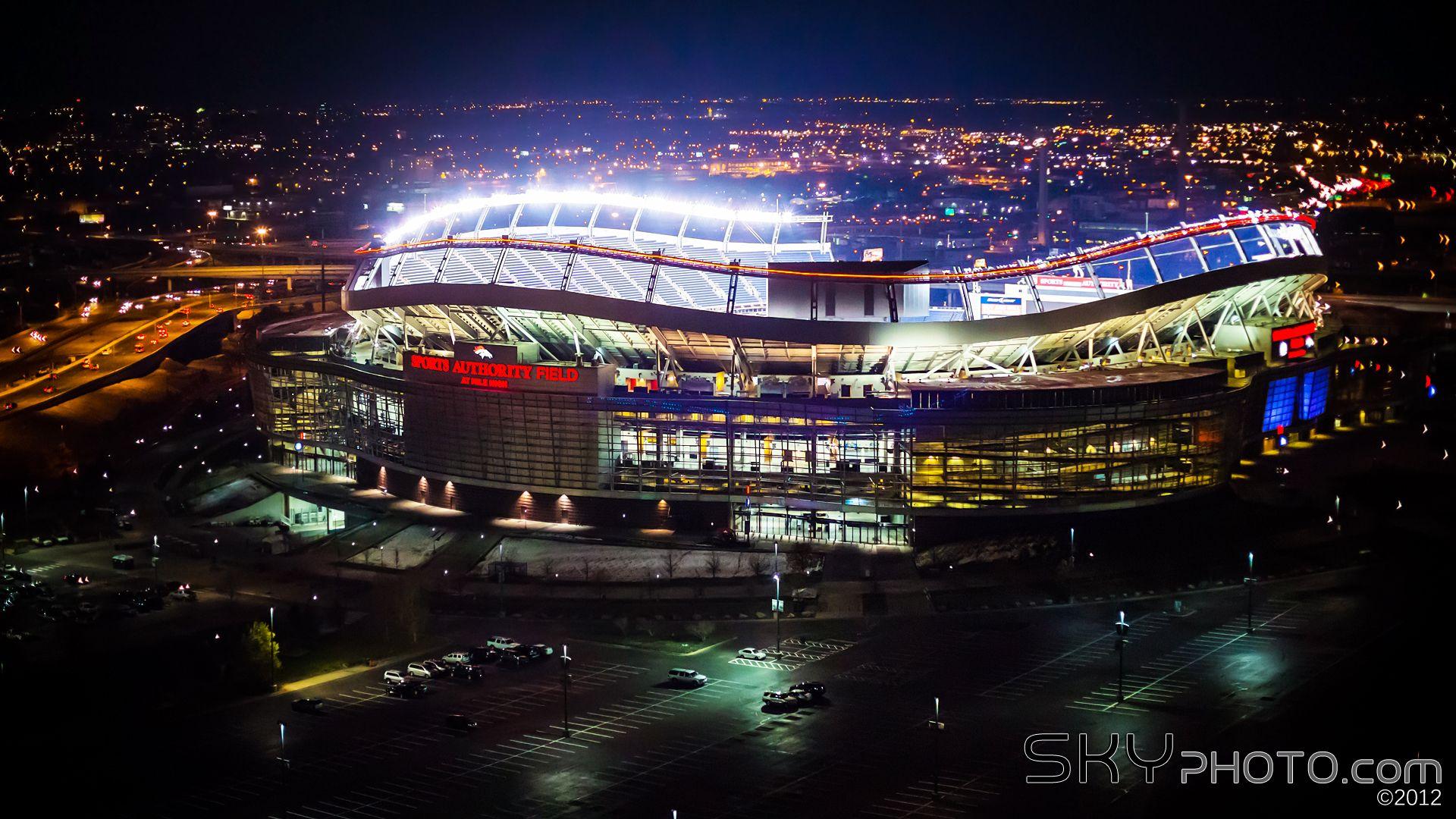 Denver Broncos Stadium HD Wallpaper, Background Image