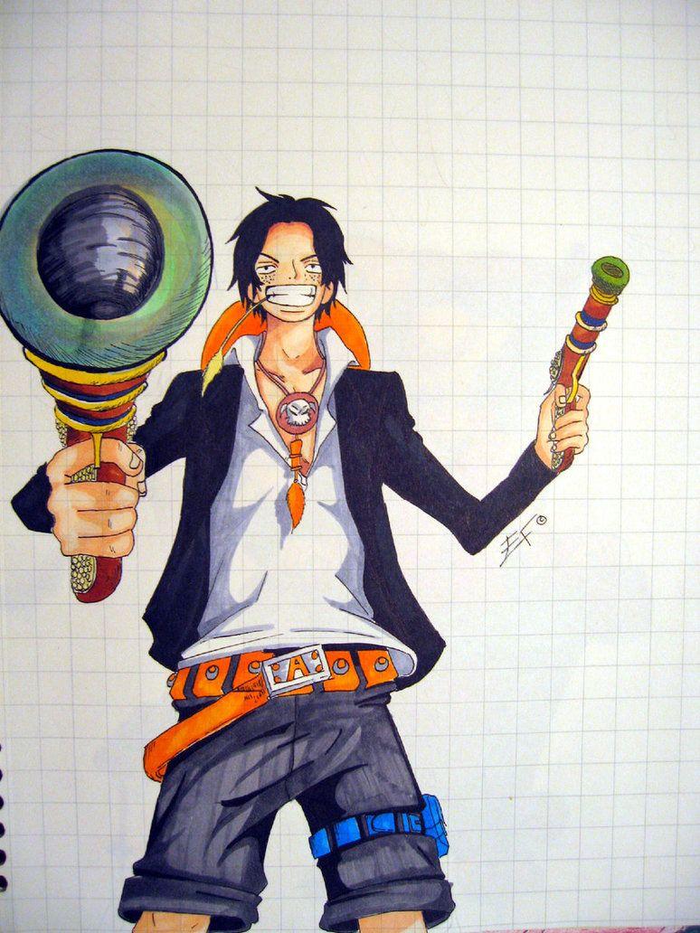 One Piece Strong World image ace one piece HD wallpaper