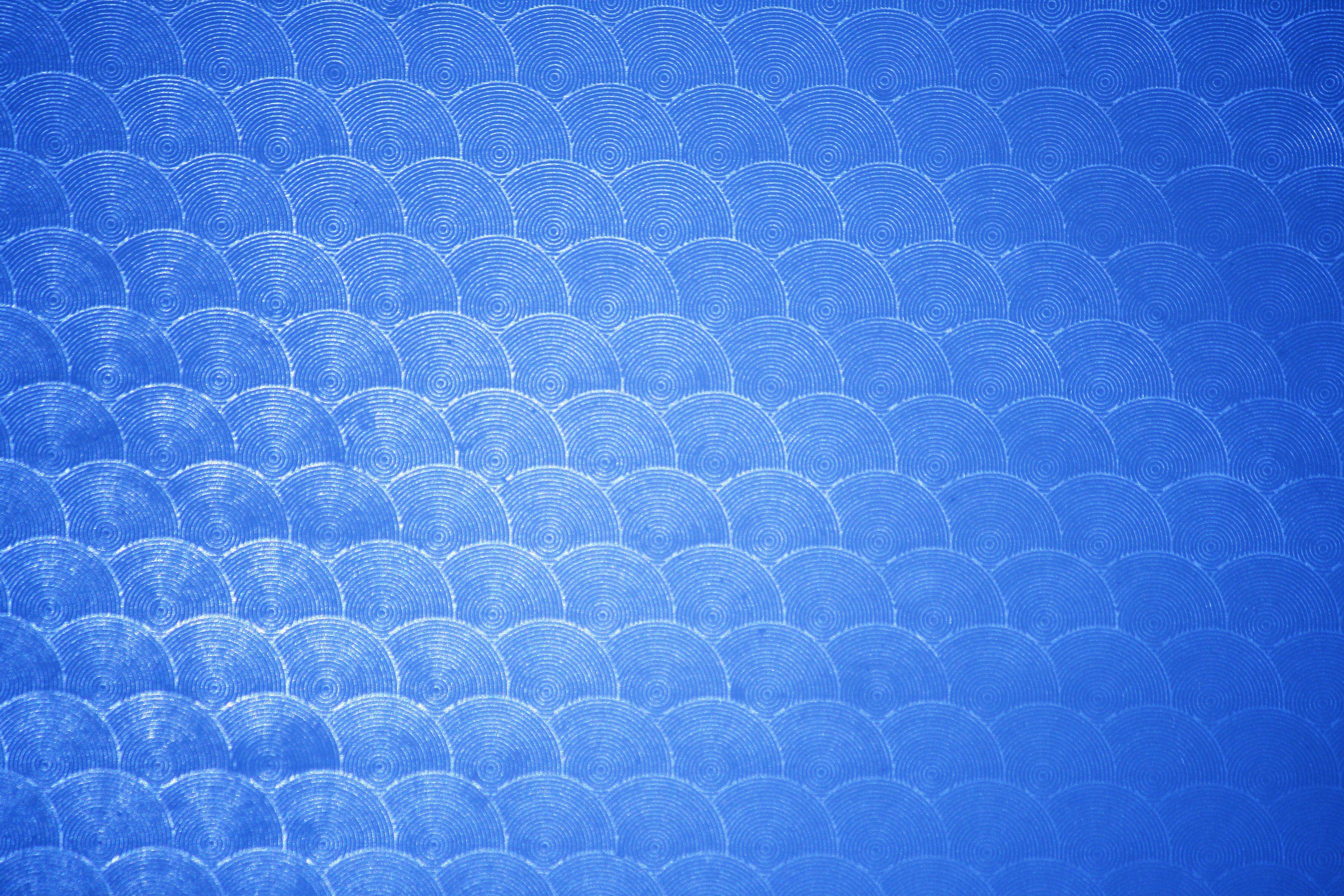 Sky Blue Circle Patterned Plastic Texture Picture. Free Photograph