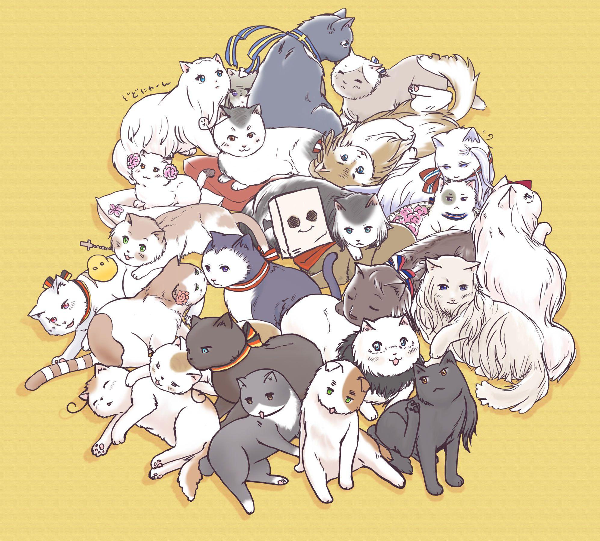 Hetalia Chibi Wallpaper