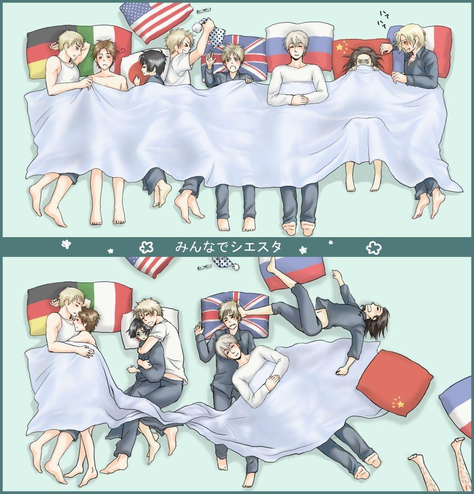 Axis Power Countries Powers: Hetalia Anime Image Board