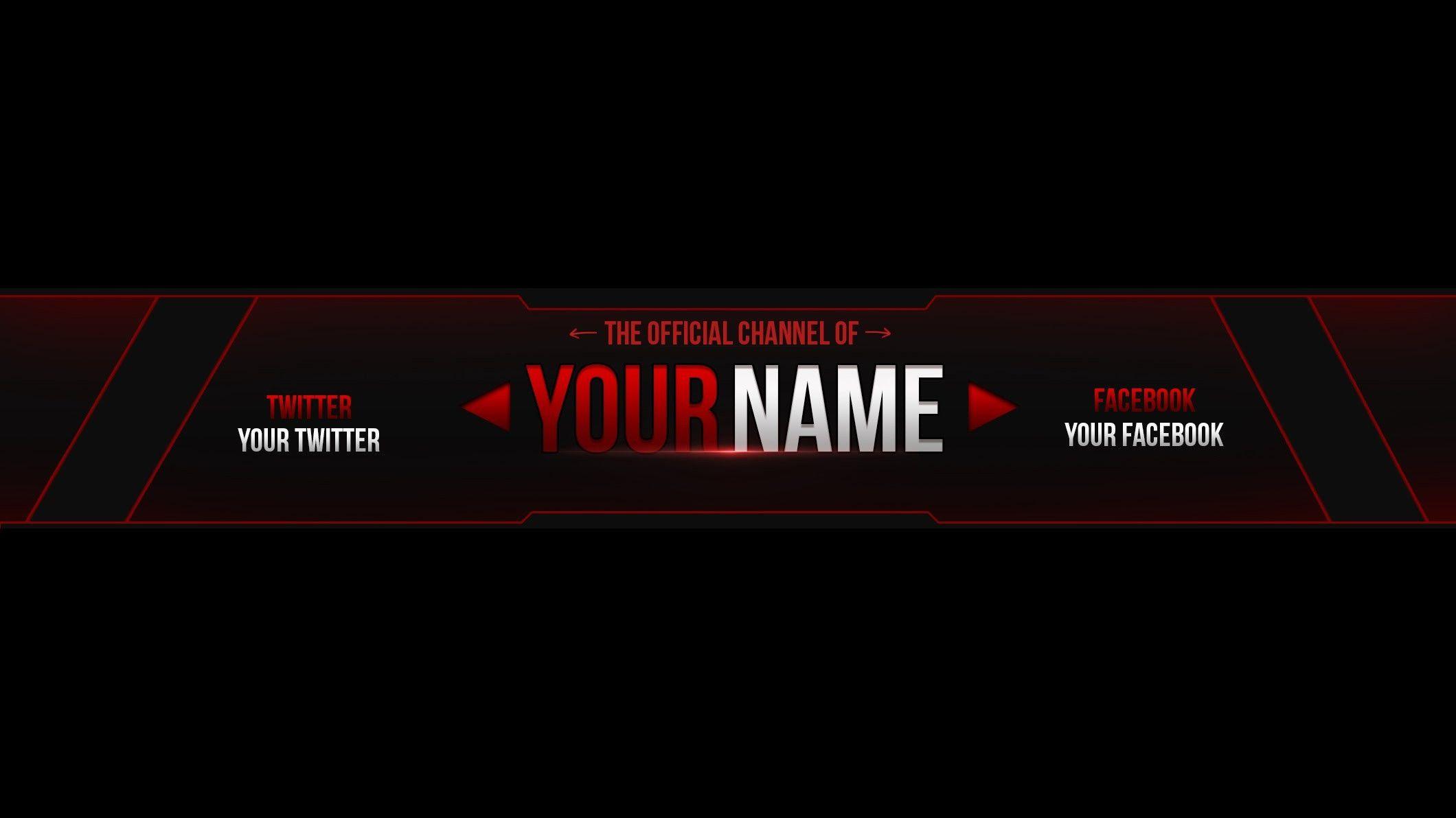 Cool Youtube Banner Background Awesome Edit Youtube Banner