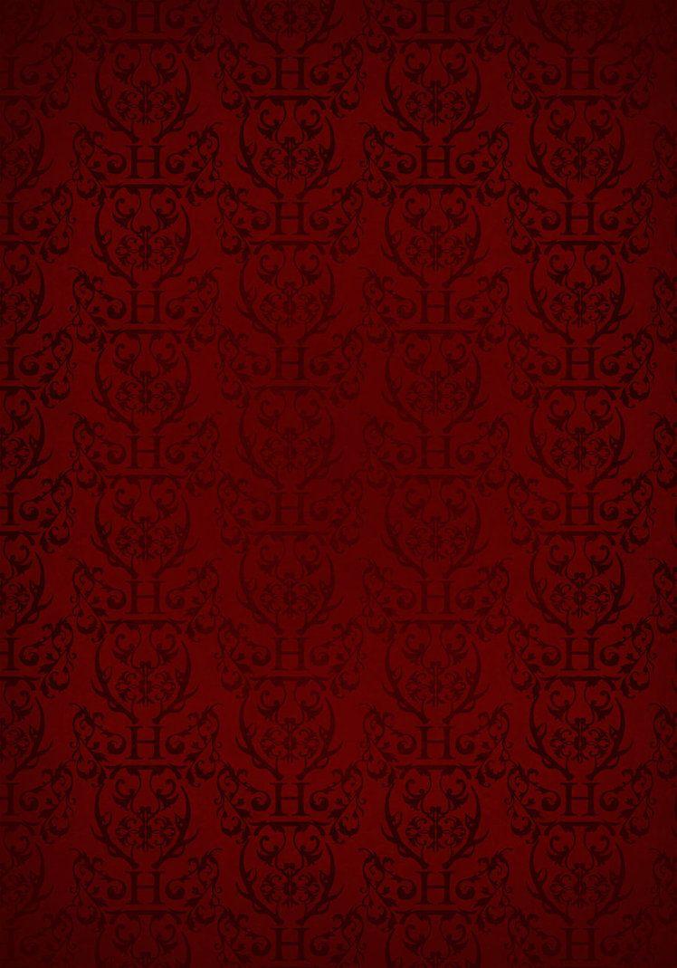 Bleed Through Red Hannibal Wallpaper