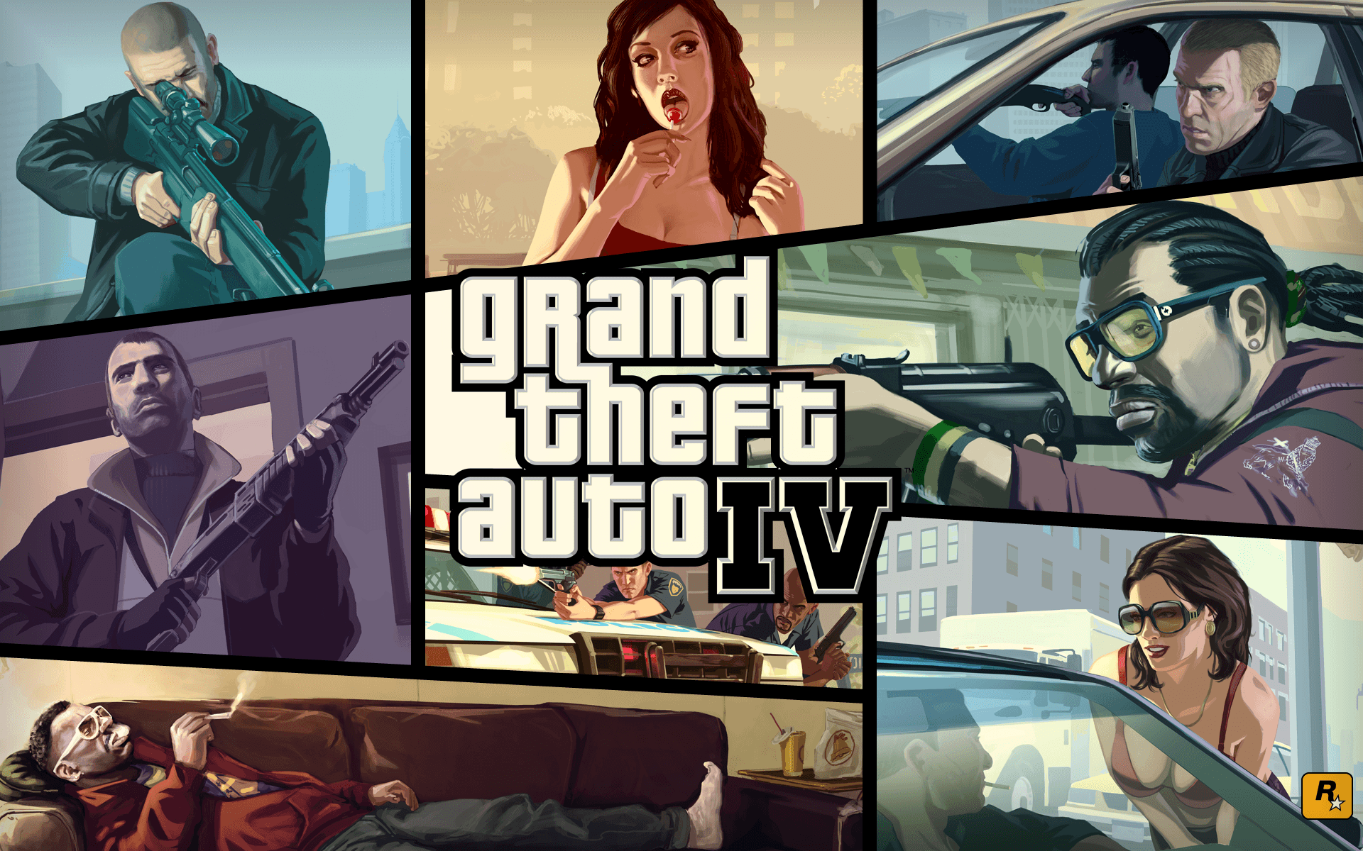 Grand Theft Auto IV Walkthrough Wallpaper. Game Wallpaper HD
