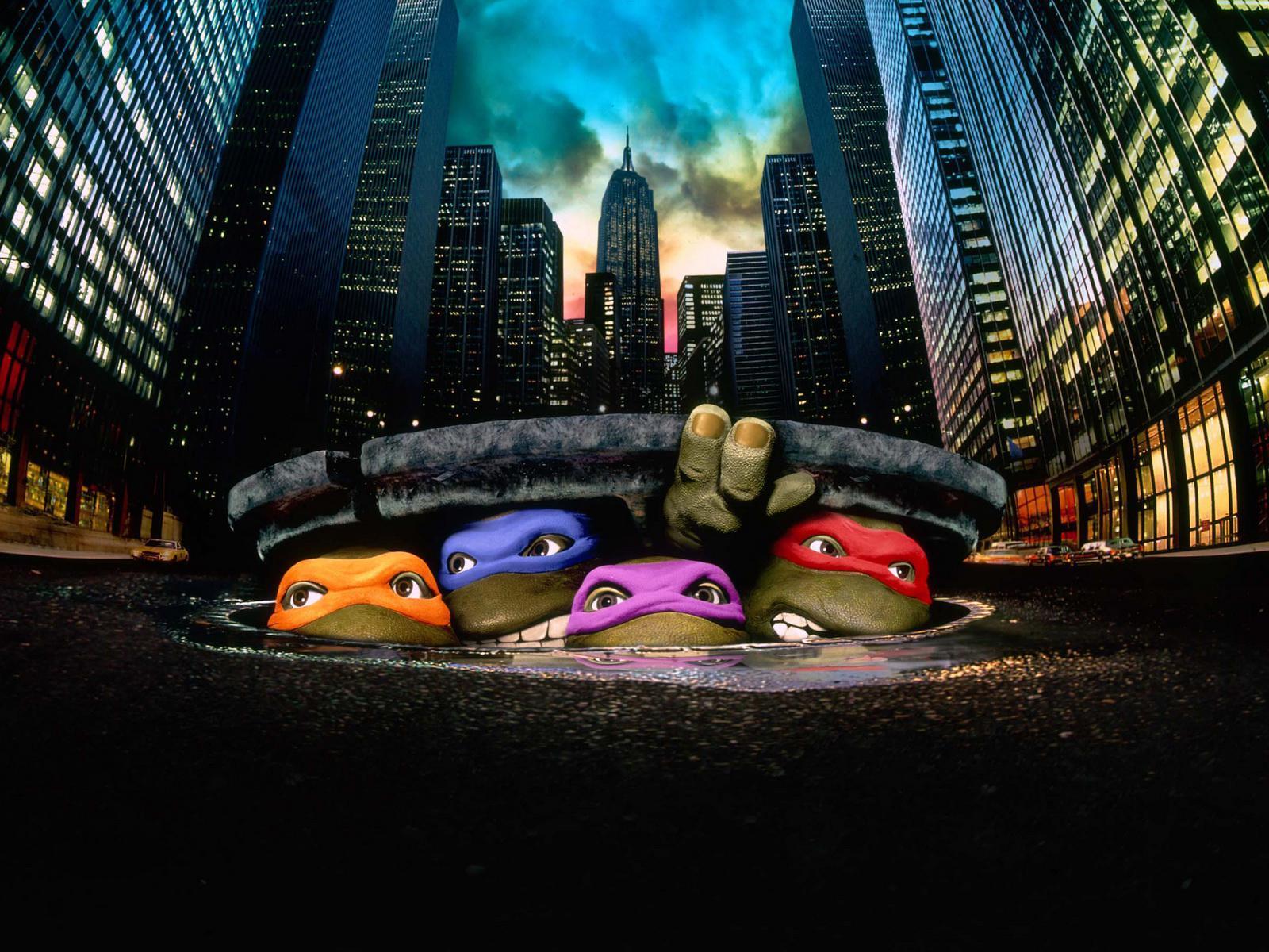 wallpaper teenage mutant ninja turtles, leonardo, raphael